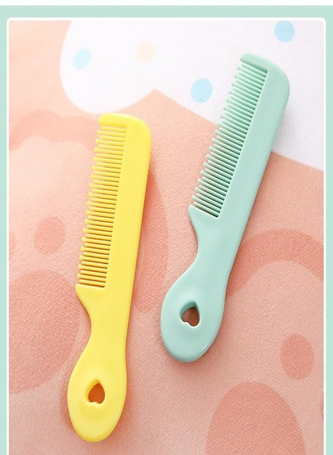 Pluzmecalm 6Pcs Colorful Round Tip Baby Cute Comb Small CuteNewborn Infant Hair Combs Baby Grooming Hairdressing - Image 5